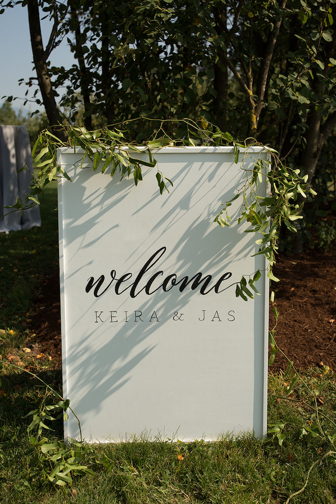 Welcome Sign, Wedding Calligraphy, Emily Cuthbert Designs